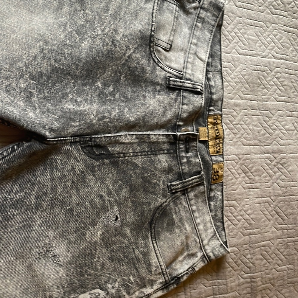 Acid washed jeans